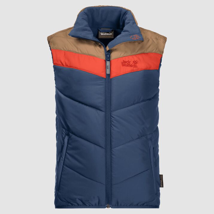 Chaleco Jack Wolfskin Three Hills Niños Azul Marino Mexico-6711359